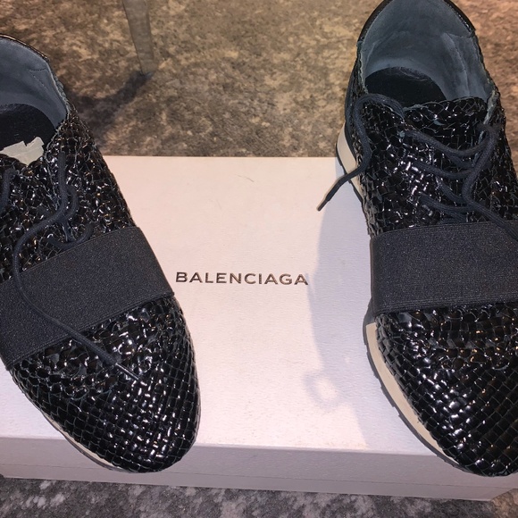 BALENCIAGA PELLE S.GOMM SNEAKER | SIZE 7 US - Picture 3 of 6